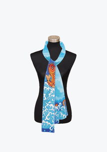 根据民间工笔画为灵感,设计的系列服饰和产品 服装 面料 印花 zyt小宝 zcool